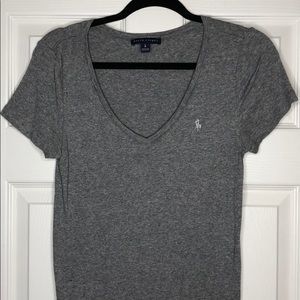 Ralph Lauren V-neck Tee / size L